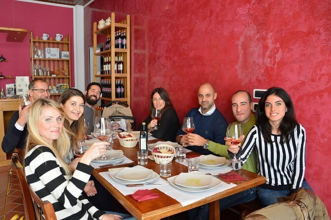 4 Wines & 2 Olive Oils Tasting in Chianti Winery with Tour - What you get in 90 minutes: 4 wines, 2 olive oils, and bruschetta