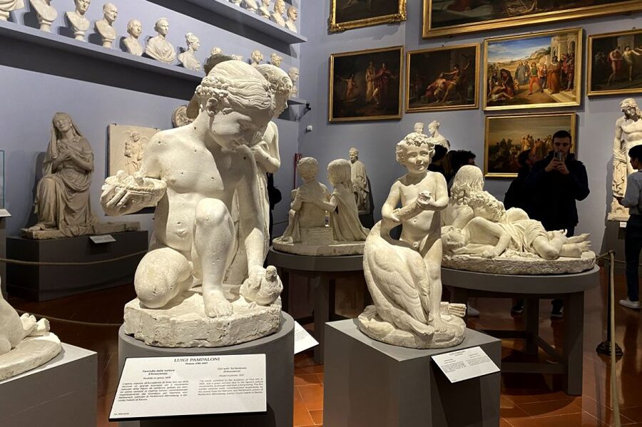 Accademia Gallery Priority Entry Ticket with e-Book - The Gipsoteca and Salone dell’Ottocento plaster work, and why it’s fascinating