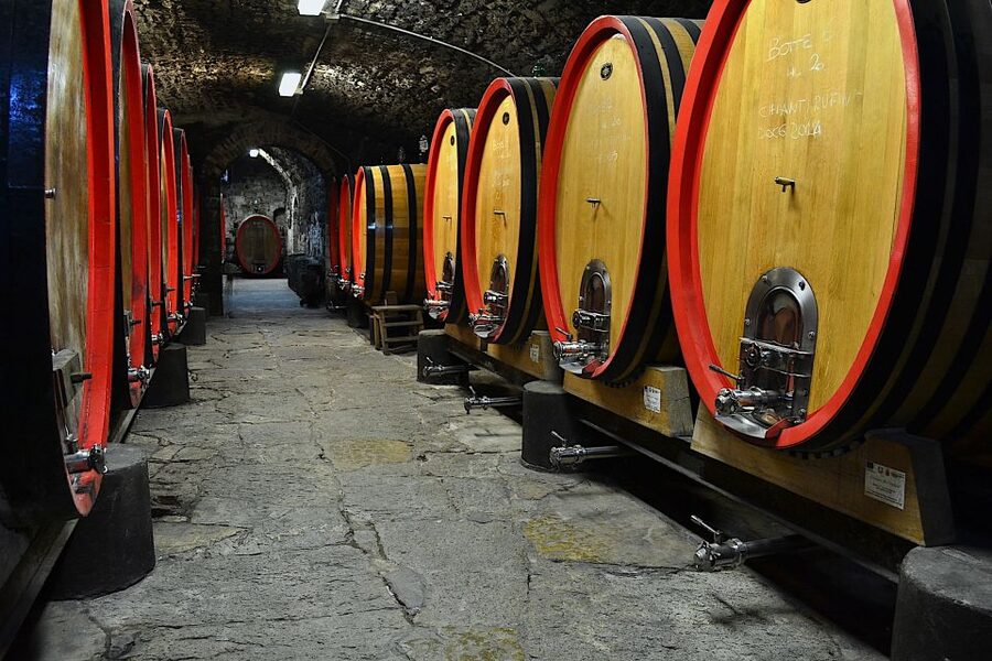 Chianti Rufina: Wine Tour in Castle & Historical Villa - Estate Stop One: Castello della Panereta or Castello di Monsanto