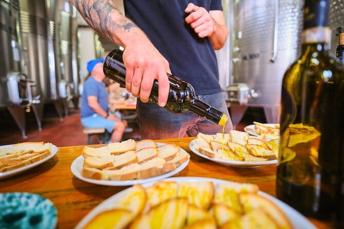 Chianti Vineyards Escape from Florence with Two Wine Tastings - The first estate visit: vineyards, cellars, and classic Tuscan pairings