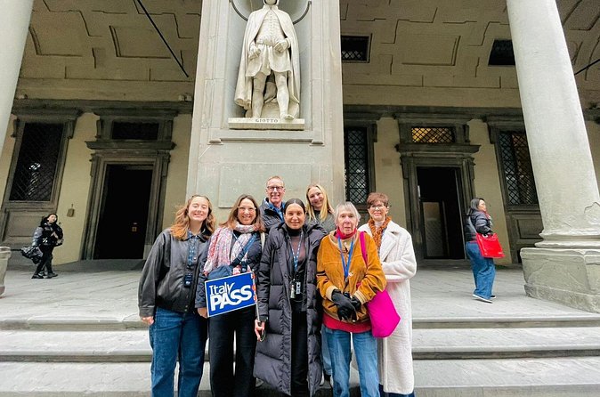 Combo: Accademia + walking + Uffizi Galleries Guided Tour - Stop 3: Uffizi Galleries with skip-the-line access and a clear plan