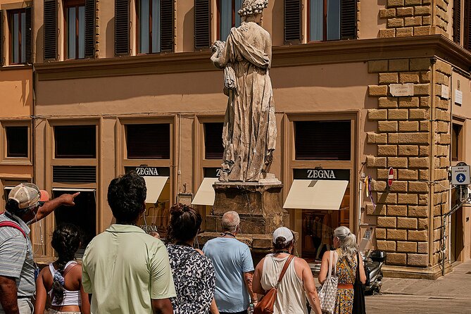 Combo Florence: Walking Tour with the the Accademia Gallery Tour - Ponte Vecchio, shops on the bridge and a timeless view
