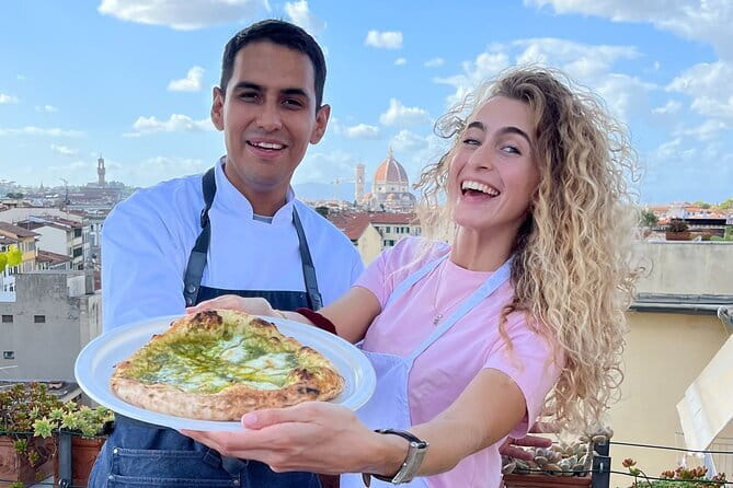 cooking class Pizza with a View of Florence Cathedral - A Terrace-Class Combo: How the 2 Hours Actually Works