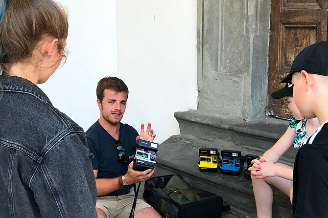 Create Polaroid Memories in Florence: Tour For Families with kids - Stop 1: Piazza Santa Maria Novella, Cameras in Hand
