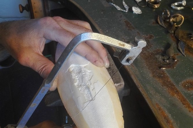 Create your original cuttlefish bone cast jewelry. - Should You Book This Cuttlebone Jewelry Workshop in Florence?
