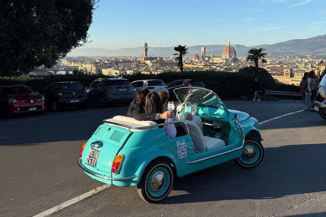 Discover Florence city center on e-cabriot fiat 500 - Key things I’d plan around