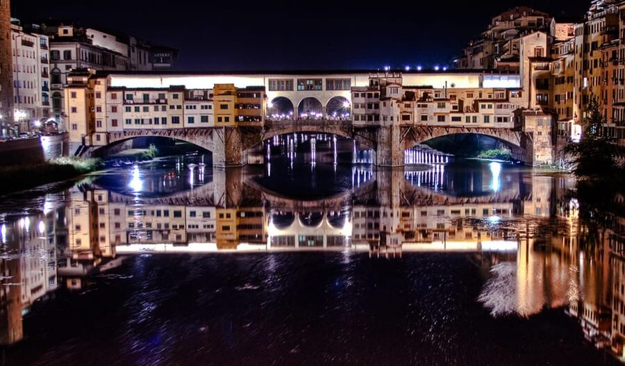 Discover Florence's Charm: Night Tour on Electric Golf Car - San Miniato al Monte: silhouettes over details