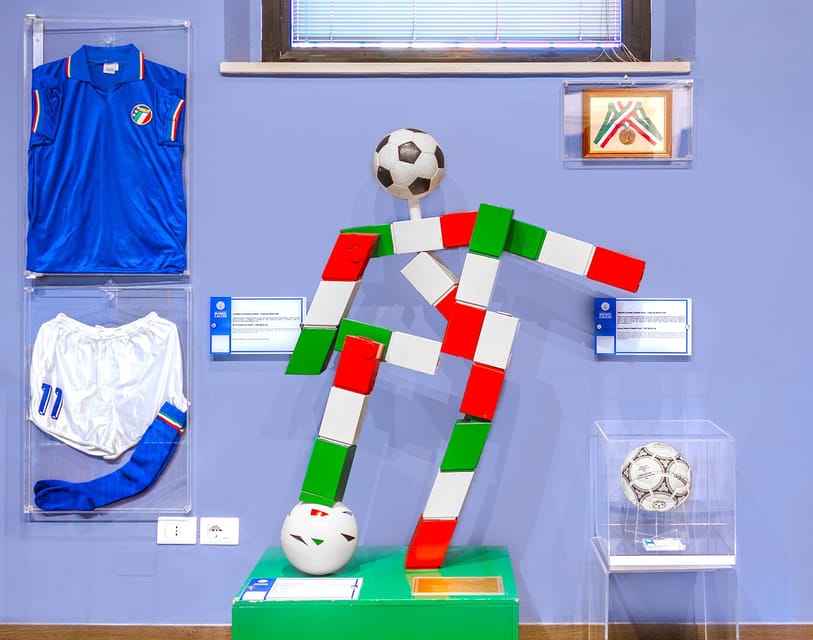 Firenze: Italian Football Museum - World Cup rooms: the four Italy trophies you can admire