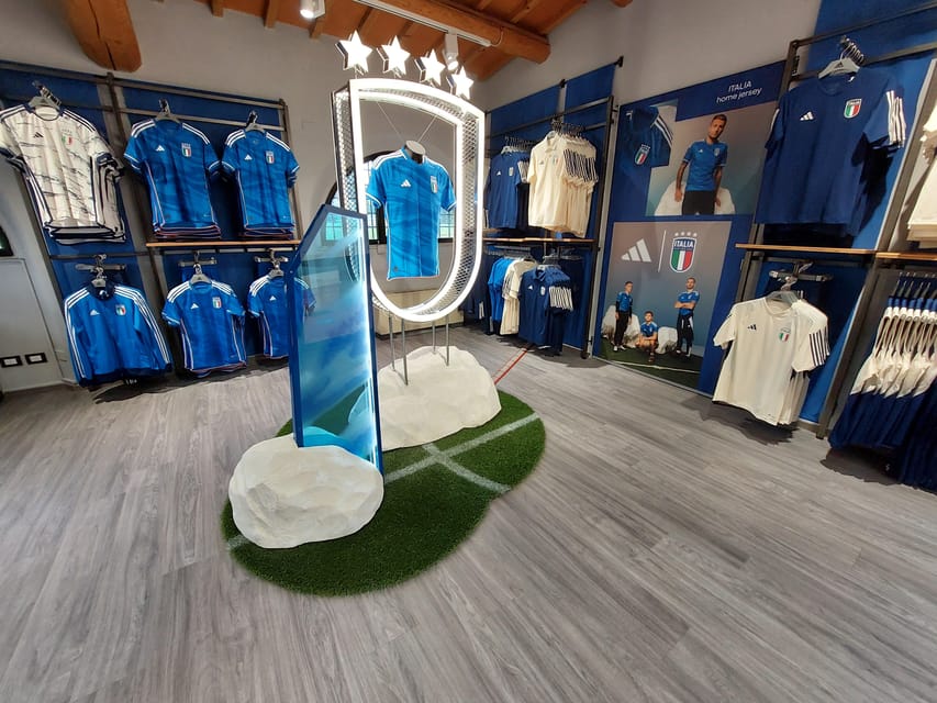 Firenze: Italian Football Museum - FIGC Store and adidas merch: a good final stop