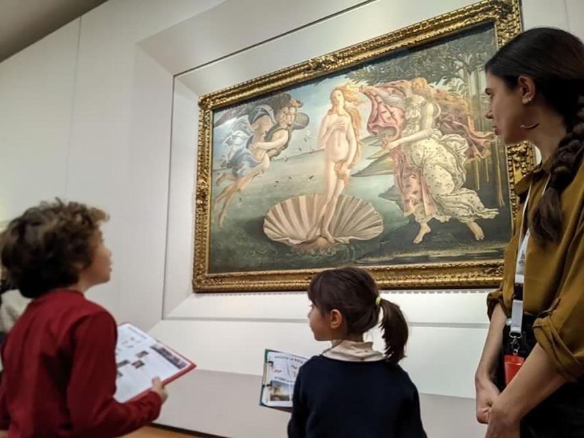Firenze: Uffizi Tour per famiglie - Price and value for a small private family group