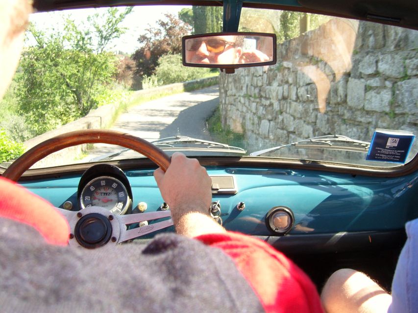 Florence 5-Hour Picnic Tour in a Vintage Fiat 500 - Entering Tuscany by Vintage Fiat 500 Convoy