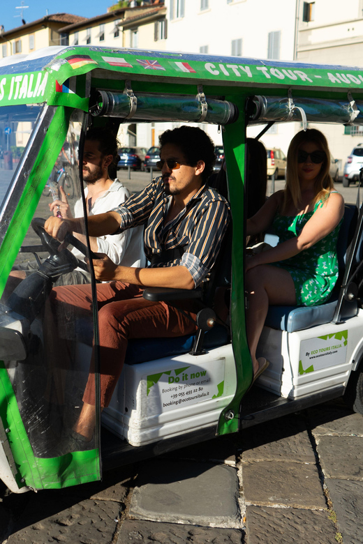 Florence: 60-Minute Eco-Friendly Golf Cart City Tour - Medici Headquarters, an Old Hospital, and the Legend of Berta