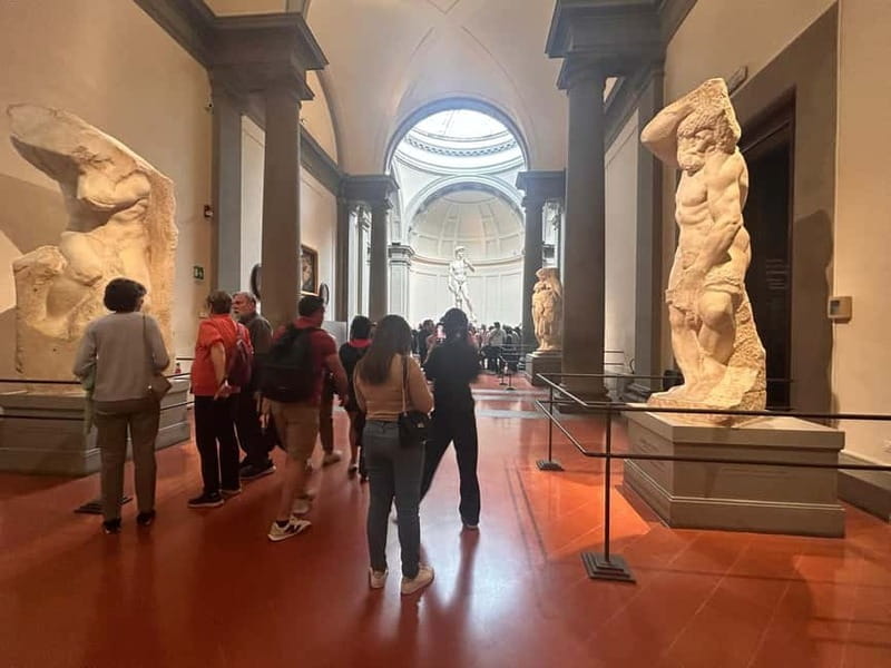 Florence: Accademia and David Entrance Ticket with a Host - Painting Galleries and the Top Floor of Medieval Altarpieces