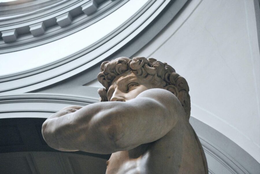Florence: Accademia Gallery Entry Ticket & David Guided Tour - The headset and group pace: hearing well in a crowded museum