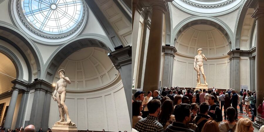 Florence: Accademia Gallery Guided Tour - Piazza delle Belle Arti start, and how you get oriented fast