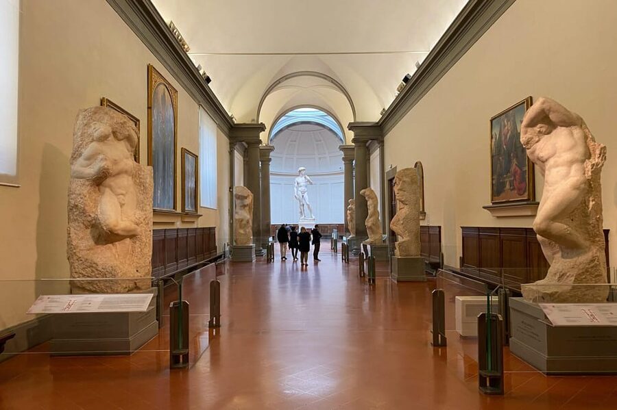 Florence: Accademia Gallery Priority Entry Ticket - The Accademia’s Gothic and Renaissance thread, in plain walking order
