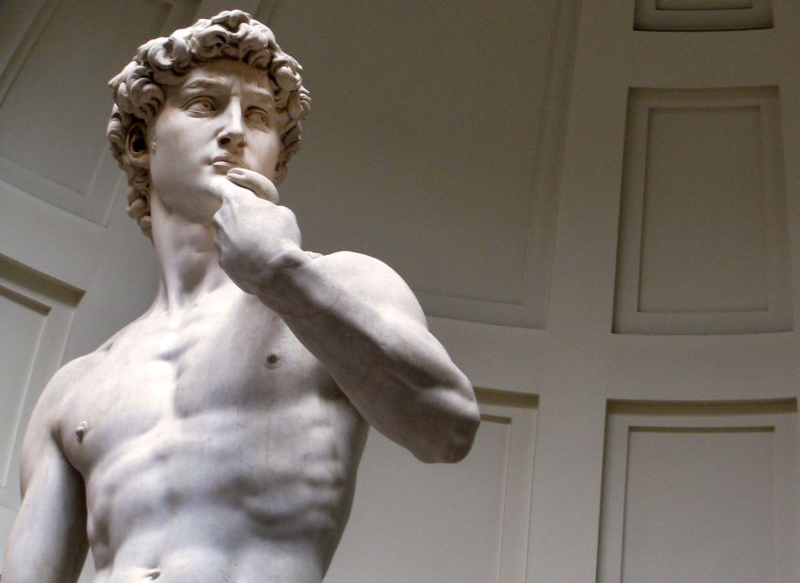 Florence: Accademia, Uffizi, and City Center Walking Tour - Between the Uffizi and Accademia: the guided city center walk