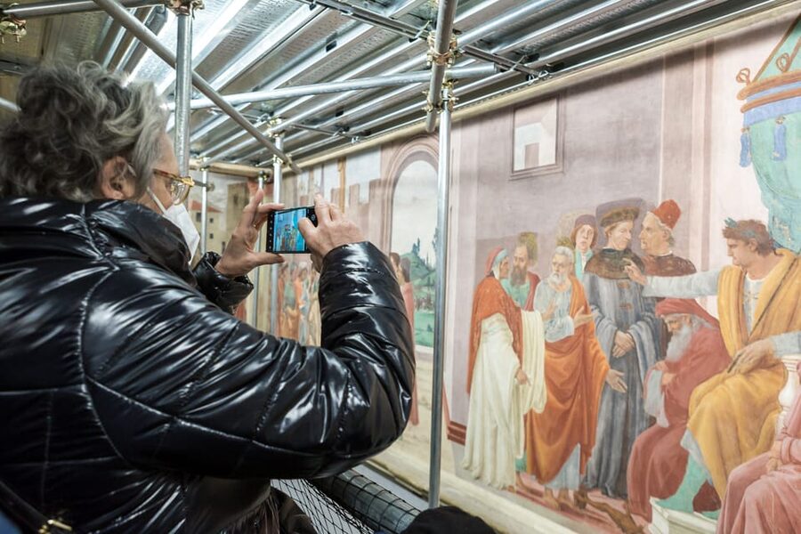 Florence: Access to the Brancacci Chapel - Stories of Saint Peter: how the tour helps you actually see the innovations