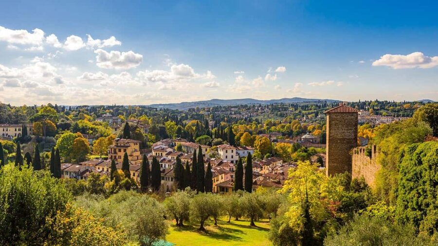 Florence Countryside 2.5h Premium E-Bike Tour + Photo Shoot - Arcetri: the first break, first photo stop, and a gentler start