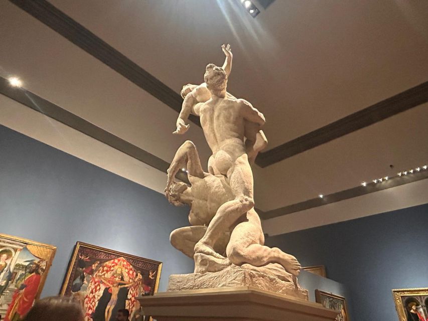 Florence: David's Accademia timed Ticket with Audio APP - Inside the main hall: seeing David and Michelangelo’s process