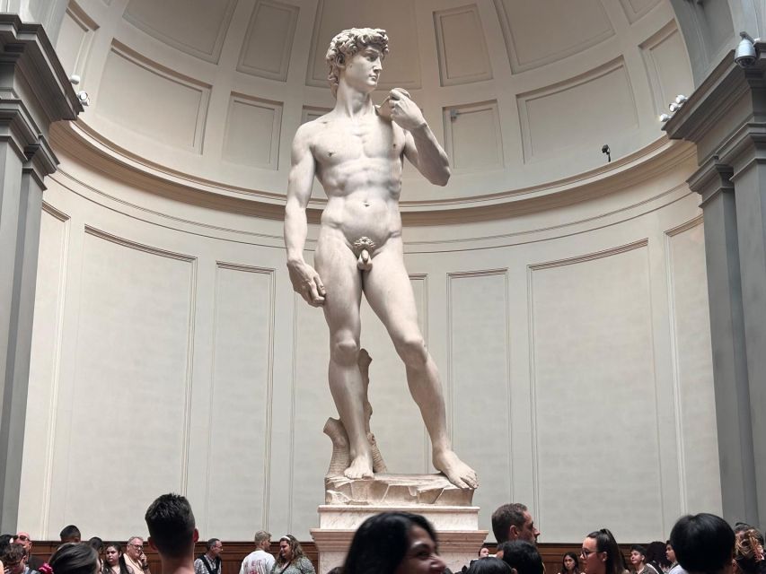 Florence: David's Accademia timed Ticket with Audio APP - Painting galleries and the top floor medieval altarpieces