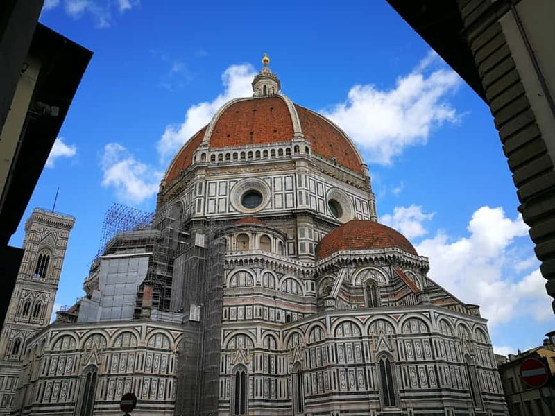 Florence: Duomo Area Tour and Brunelleschi Dome Climb Ticket - The guided walk: Baptistery and Cathedral from the outside