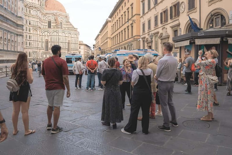 Florence Duomo Square Guided Walking Tour with Entry Tickets - Piazza del Duomo: the dome view gets explained, not just admired
