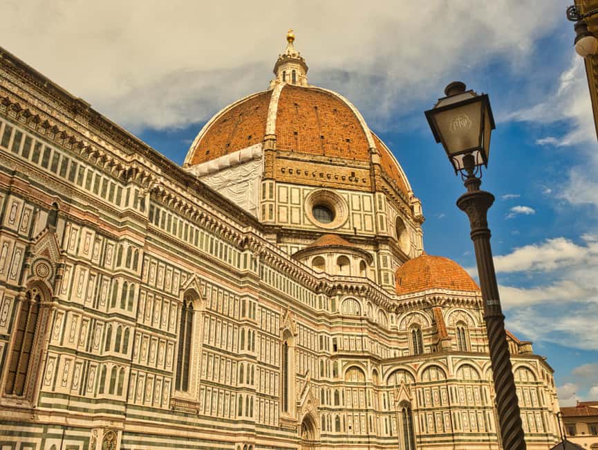 Florence: Duomo Tour with Brunelleschi’s Dome Climb & Access - Entering the Duomo complex from the Lindt meeting point