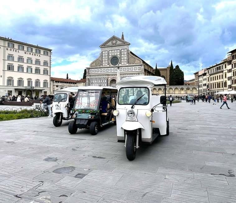 Florence: Eco Golf Car & e Tuk Tuk City Tour - Duomo Area and Palazzo Vecchio: Florence’s Power and Its Dome