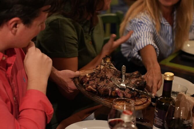 Florence Evening Food Tour with Florentine Steak & Tuscan Wine - Via dei Neri and the aperitivo-style tasting of local meats and cheeses