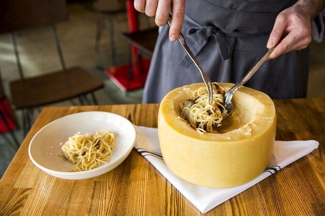 Florence: Flambé Cheese Wheel Truffle Pasta Class & Tiramisù - Where You Meet and When You Start (So You Arrive Calm)