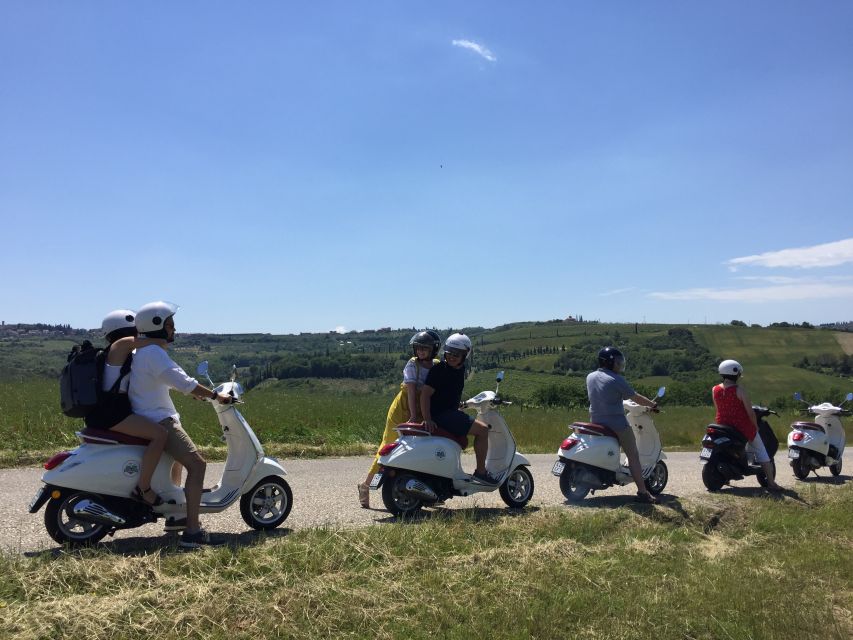 Florence: Full-Day Tuscany Vespa Tour in Chianti - Getting there: van transfers and how the 6-hour schedule really works