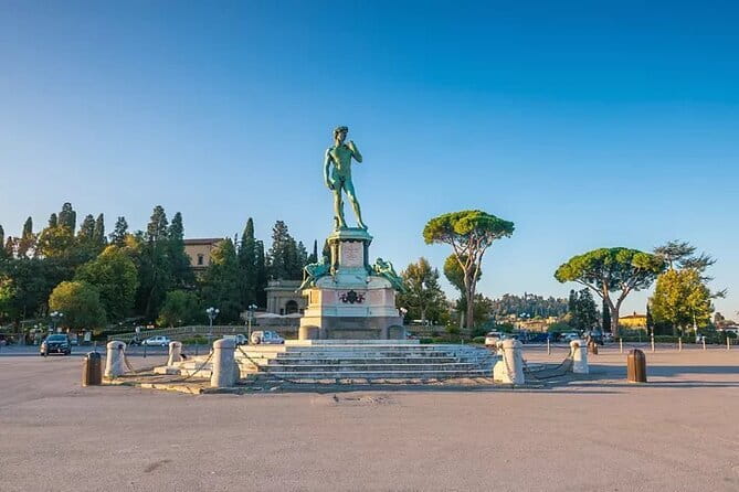 Florence Golf Cart private City tour Center & Michelangelo square - Getting Started in Florence: Pickup, the Golf Cart, and Easy Explanations