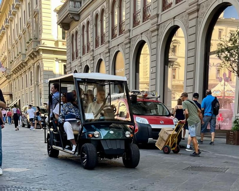Florence Golf Cart Tour City Center & Piazzale Michelangelo - How the private electric golf cart tour fits 90 minutes into Florence