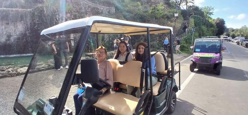 Florence Golf Cart Tour City Center & Piazzale Michelangelo - Ponte Vecchio to Pitti Palace: crossing from one Florence mood to another