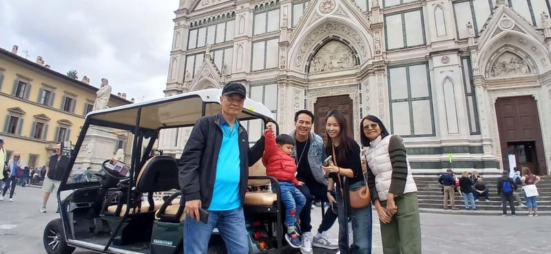 Florence Golf Cart Tour City Center & Piazzale Michelangelo - Piazzale Michelangelo: the best reason to save your camera battery