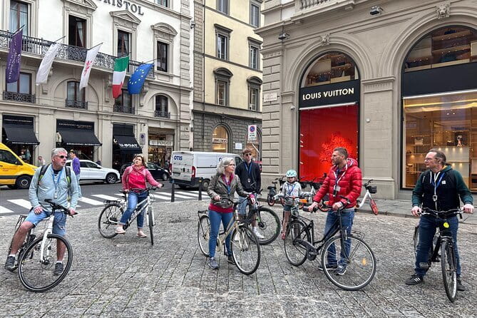 Florence, Guided Bike Tour to Discover the Secrets - Buchette del Vino and the Ferragamo Museum Stop