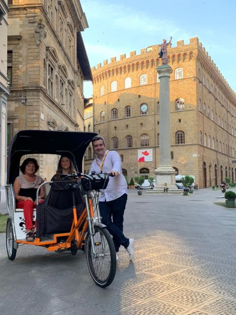 Florence: Guided City Tour by Rickshaw - Republic Square Pickup and the Historic Center Loop