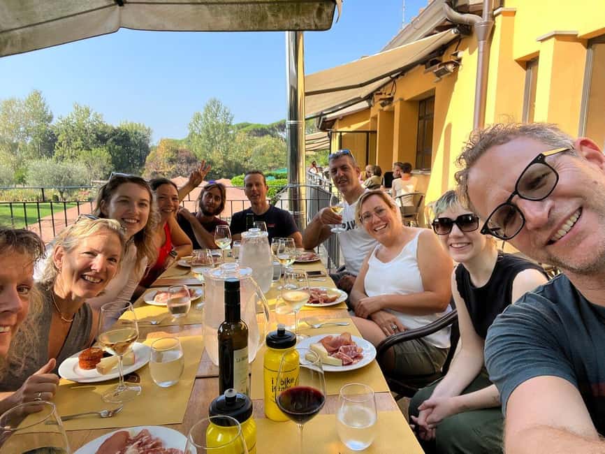 Florence: Half-Day Tuscan Countryside E-bike Tour with Wine - The olive oil farm stop: handpicked extra virgin and Chianti pairing
