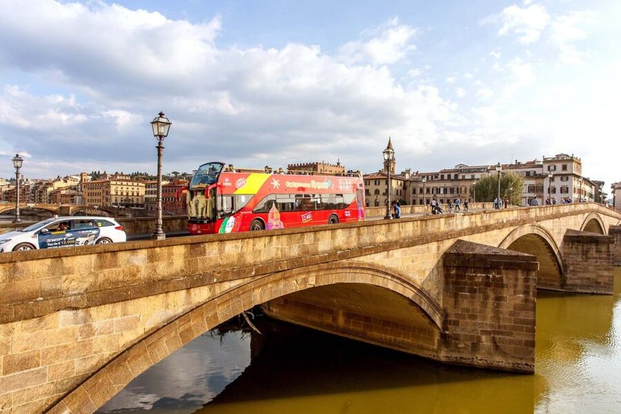 Florence: Hop-on Hop-off Bus Tour: 24, 48 or 72-Hour Ticket - Line A: the Florence center loop and the big-view stop