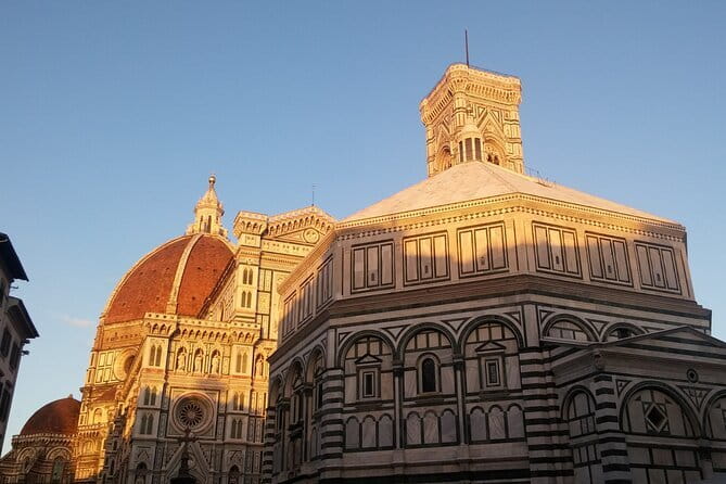 Florence in a Day: Michelangelo's David, Uffizi and Guided City Walking Tour - Outside Duomo and Baptistery views that connect the Renaissance dots