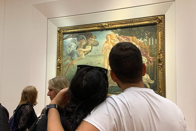 Florence in one day with a localGuide: David-City walk-Uffizi - How the Guide and Audio System Make the Crowds Easier