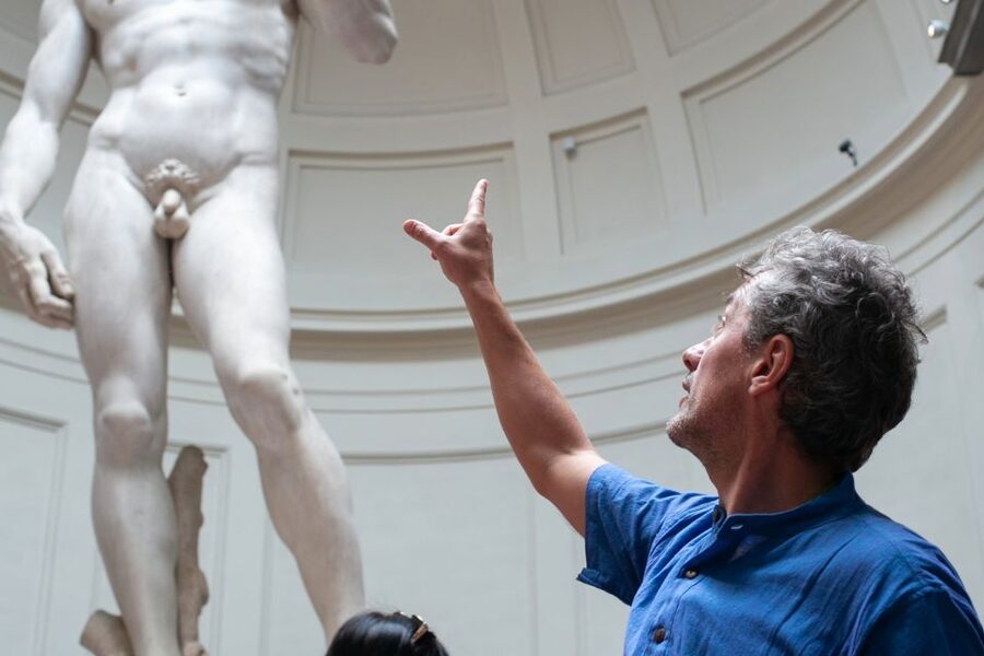 Florence: Michelangelo's David and Accademia Gallery Tour - David as the first chapter: early peak, visible tension, human meaning