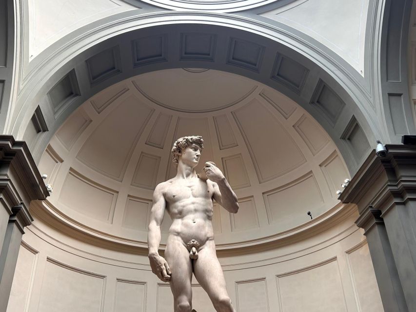 Florence: Michelangelo's David Entrance Ticket and Audio App - David first, then the Michelangelo workshop details