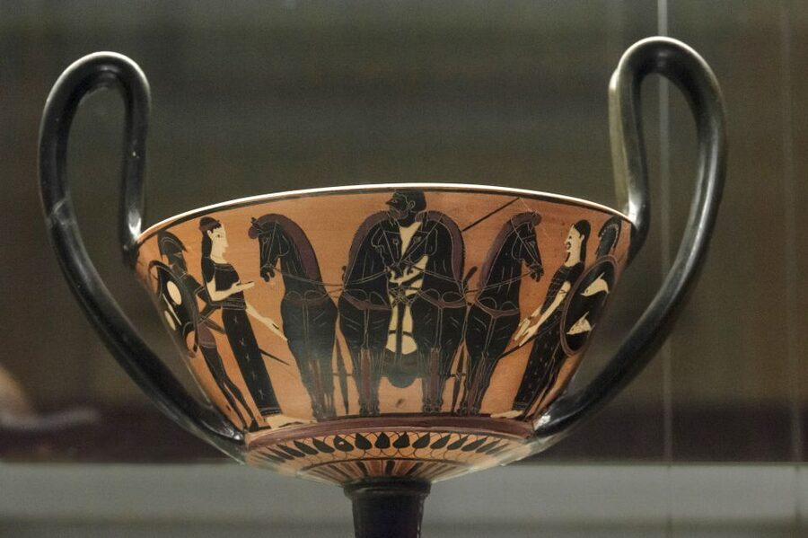 Florence: National Archeological Museum of Florence - The Francois Vase: myth scenes you can actually track
