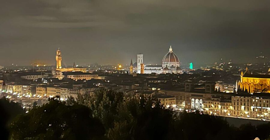 Florence : Painting and Wine - Choosing your painting spot, from Boboli Gardens to Michelangelo Hill