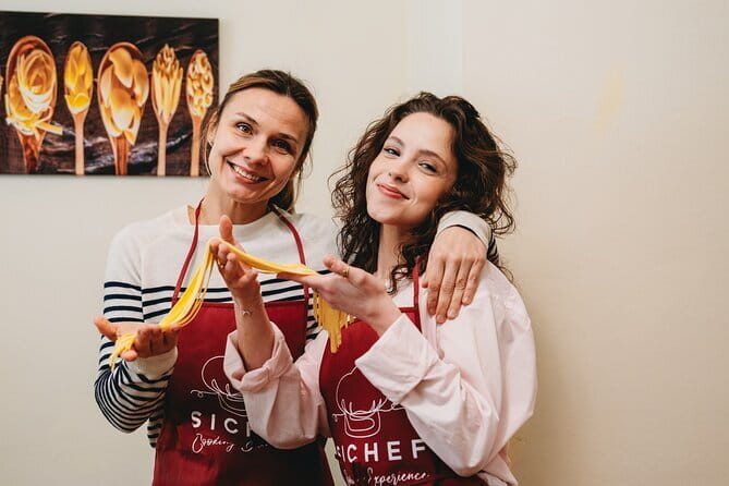 Florence: Pasta Cooking Class with Unlimited Wine - Wine, soft drinks, and the part where you stop working and start tasting