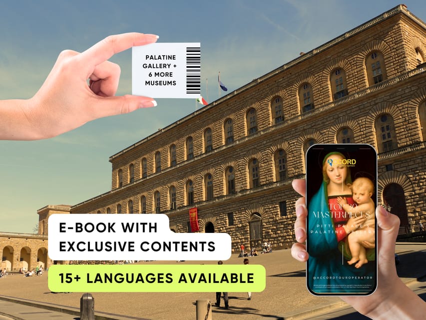 Florence: Pitti Palace 7 Museums Entrance Ticket & eBook - Pitti Palace Complex: why this ticket bundle works in real life