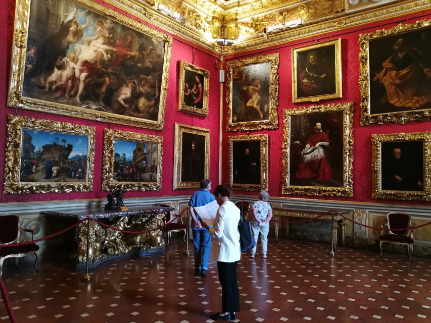 Florence: Pitti Palace and Palatina Gallery Ticket and Tour - 110 minutes in the Palatine Gallery: what the guided loop feels like