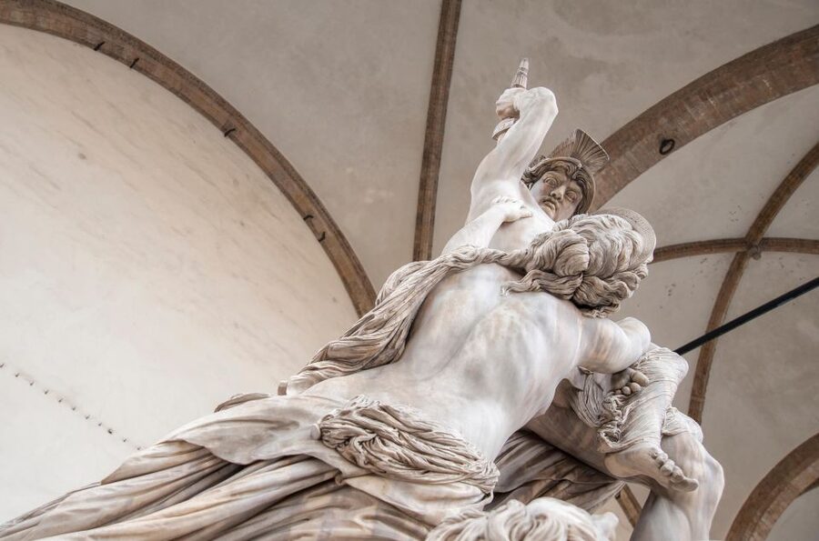 Florence: Private City Walking Tour with Accademia & Uffizi - Piazza della Signoria and Palazzo Vecchio: Open-Air Sculpture and Power